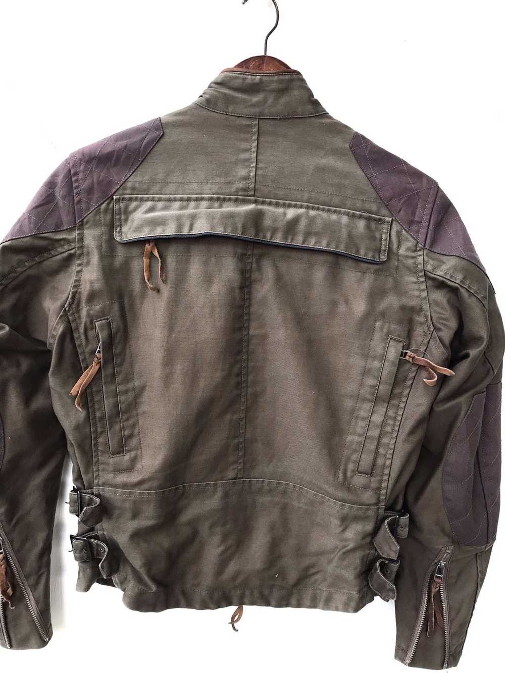 Streetwear Max Fritz Bikers Style Jacket ( stain ) - image 7