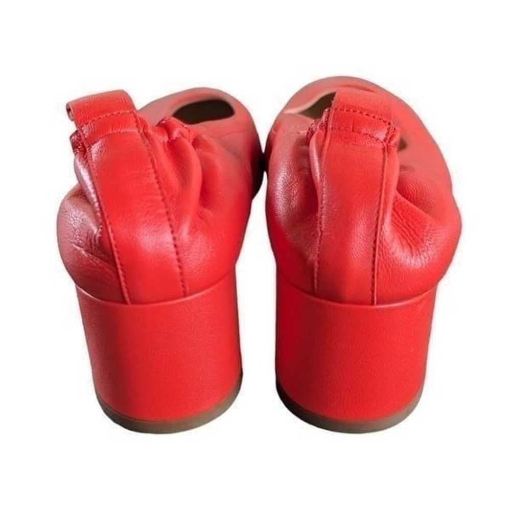 Everlane Red Block Heels Italian Genuine Leather … - image 10