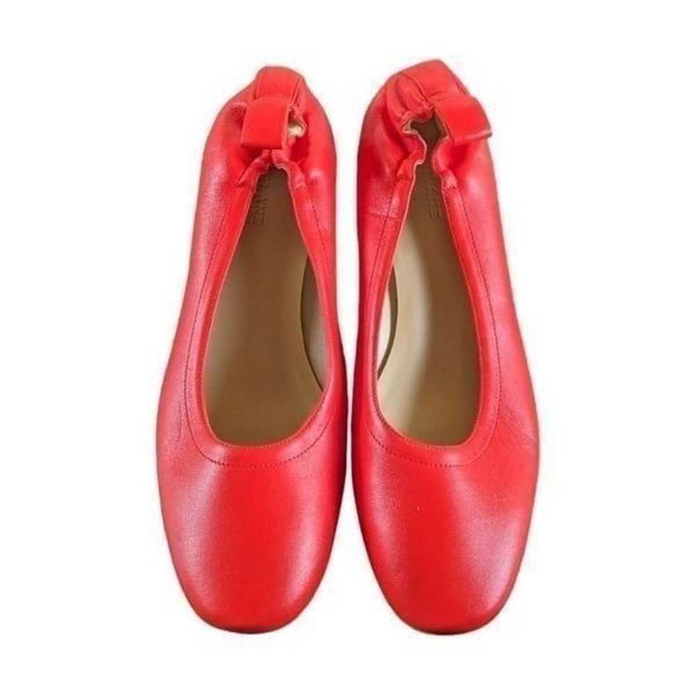 Everlane Red Block Heels Italian Genuine Leather … - image 8