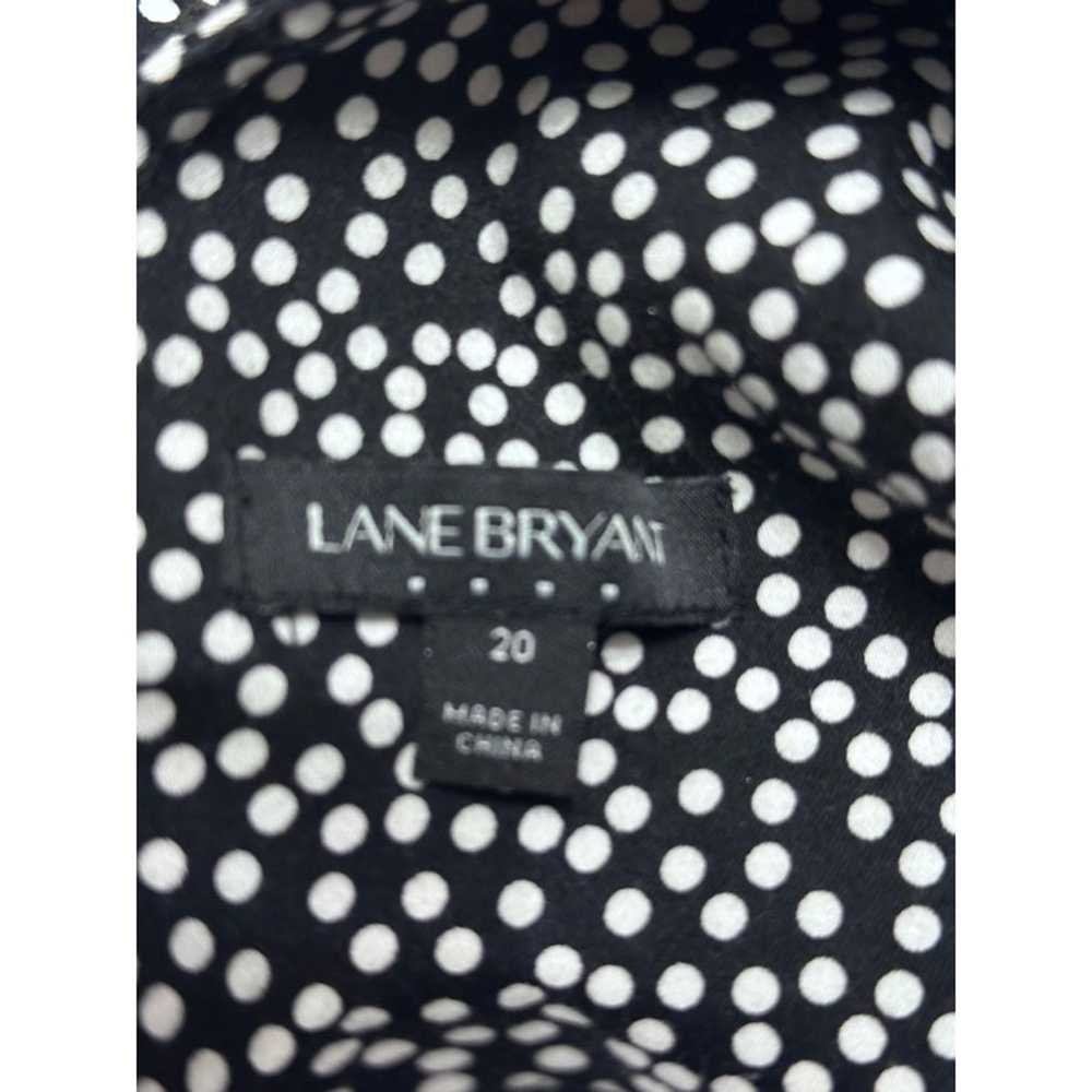 Unlisted Lane Bryant Shift Dress 20 Plus Black Po… - image 7