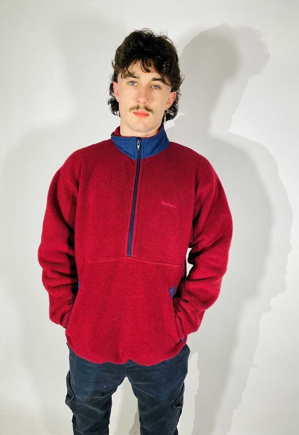 Vintage 90s Rohan Size Medium Fleece in Red - image 1