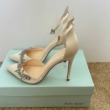 $405 Bella Belle Victoria Ivory Silver Vine Rhine… - image 1