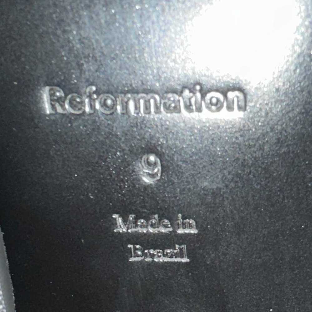 Reformation Lolita Chunky Platform Loafer - Black… - image 12