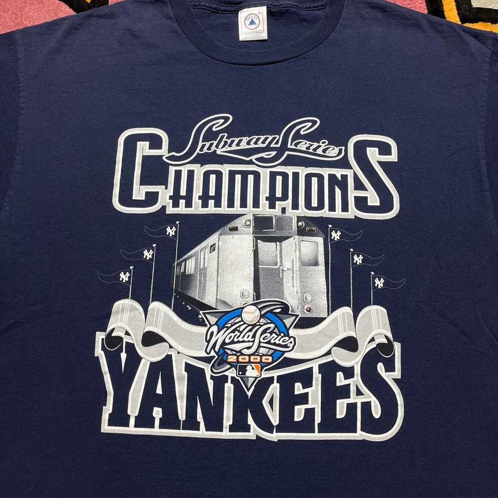 MLB × Vintage Vintage Y2K New York Yankees World … - image 2