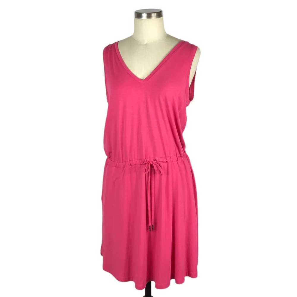 SWEATY BETTY Take It Easy Drop Waist Jersey Dress… - image 1