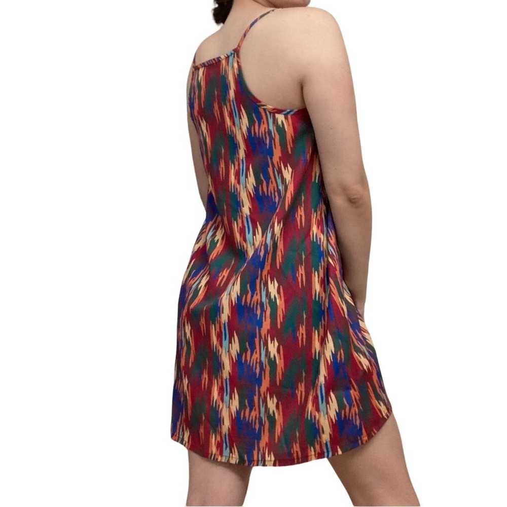 Anthropologie Pia Pauro Dress Silk Mini Colorful … - image 2