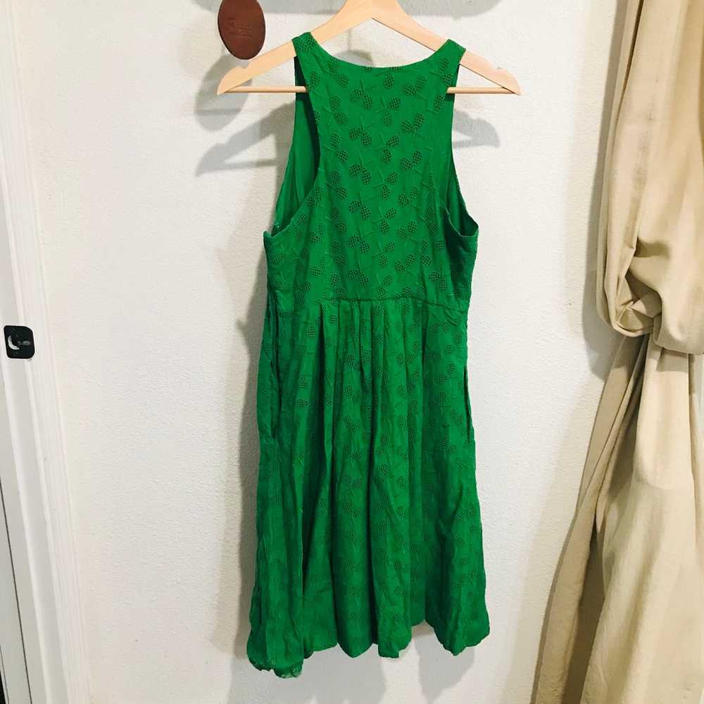 Anthropologie Postmark Green Tennis Racket Dress … - image 3