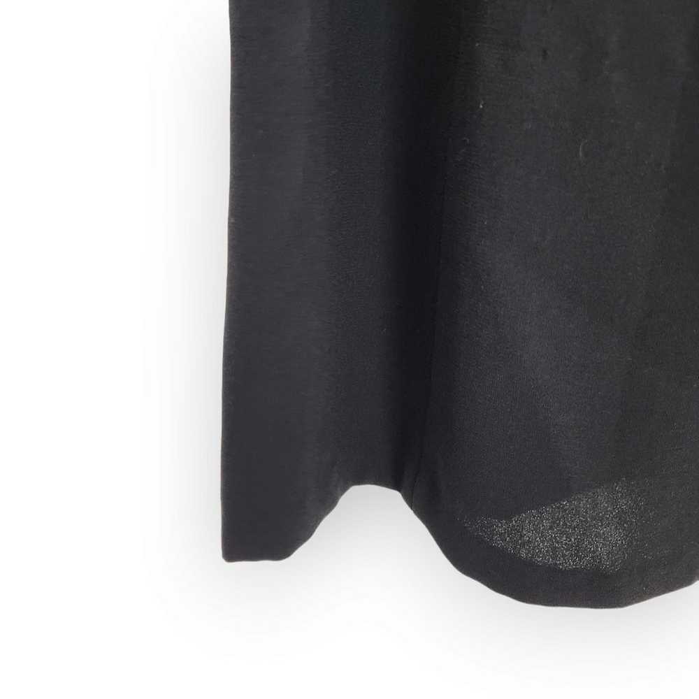 Y2k Rampage Empire Bedazzled Black Mini Dress M - image 8