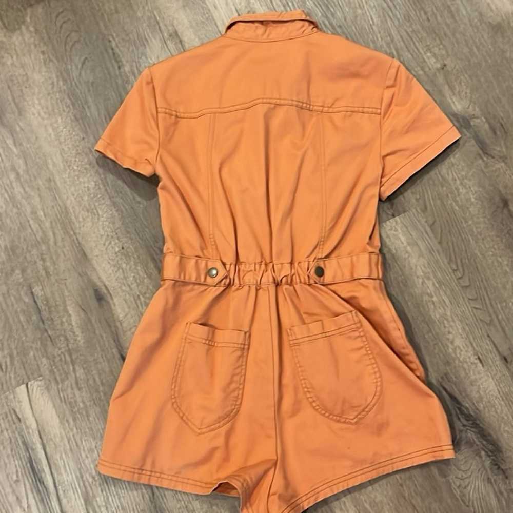 Urban Outfitters Orange Romper - image 4