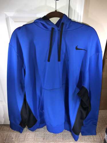 Nike Nike Therma-Fit Blue Sweatshirt Pullover Hoo… - image 1