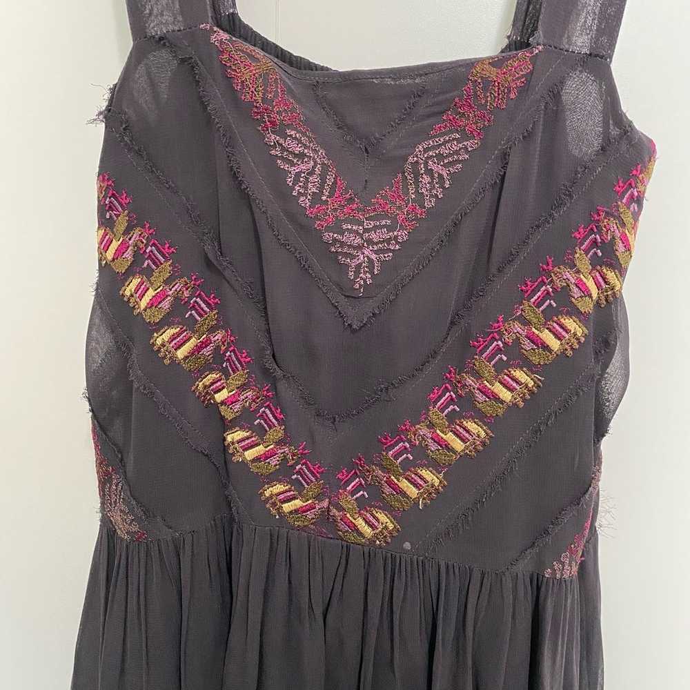Anthropologie Maeve Harlow Embroidered Dress Size… - image 8
