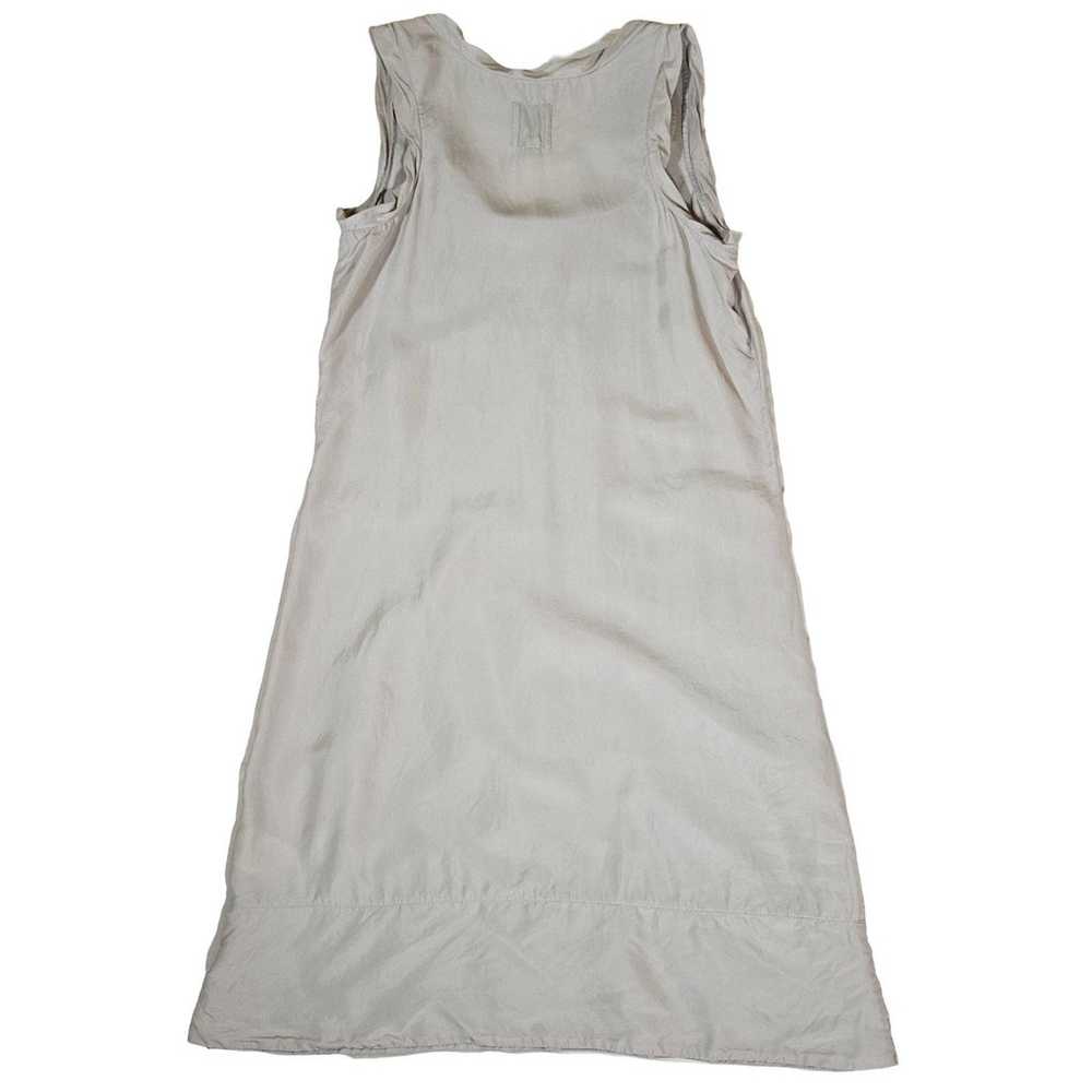 Go by Go Silk 100% Silk Knee Length Dress, Grey, … - image 4