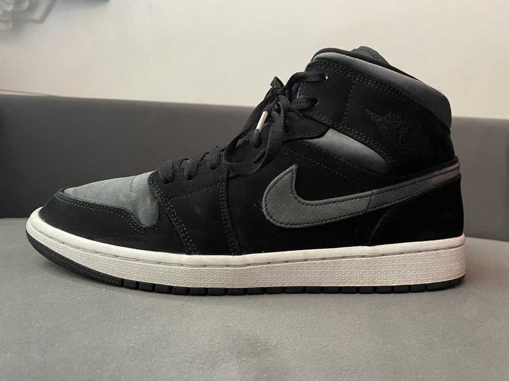 Jordan Brand × Nike Jordan 1 Mid nylon black anth… - image 2