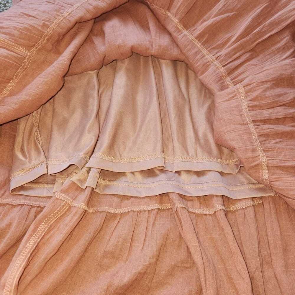 Listicle Dress Women's Size L Dusty Orange Cotton… - image 5