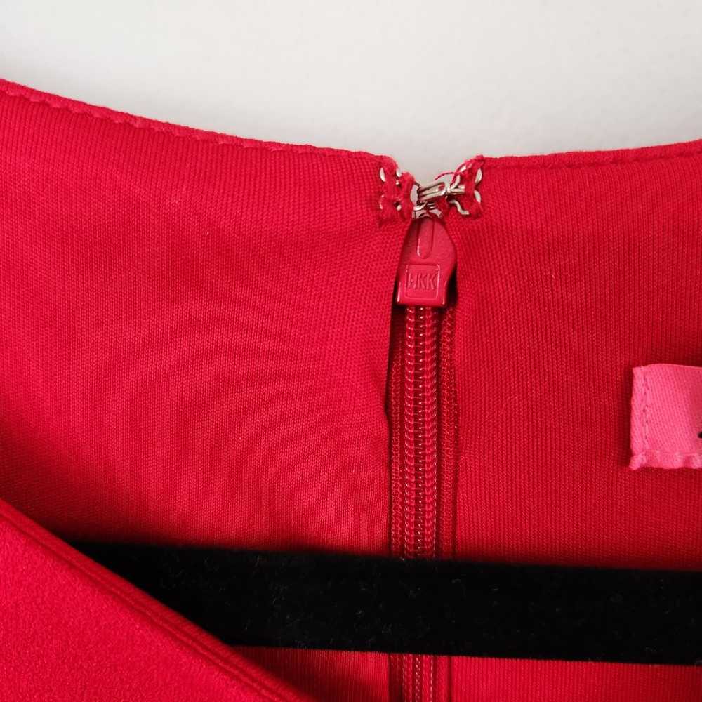 Betsey Johnson Women's Red Sleeveless Dress Ruffl… - image 6