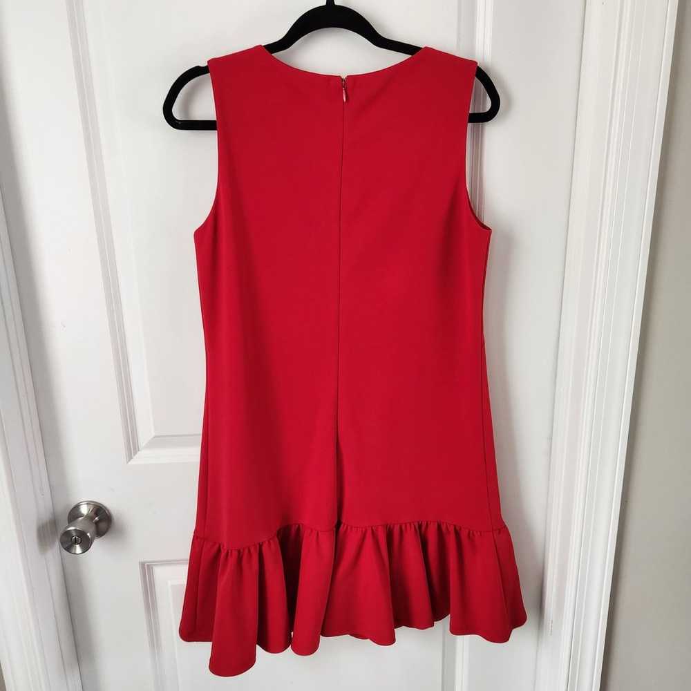 Betsey Johnson Women's Red Sleeveless Dress Ruffl… - image 7