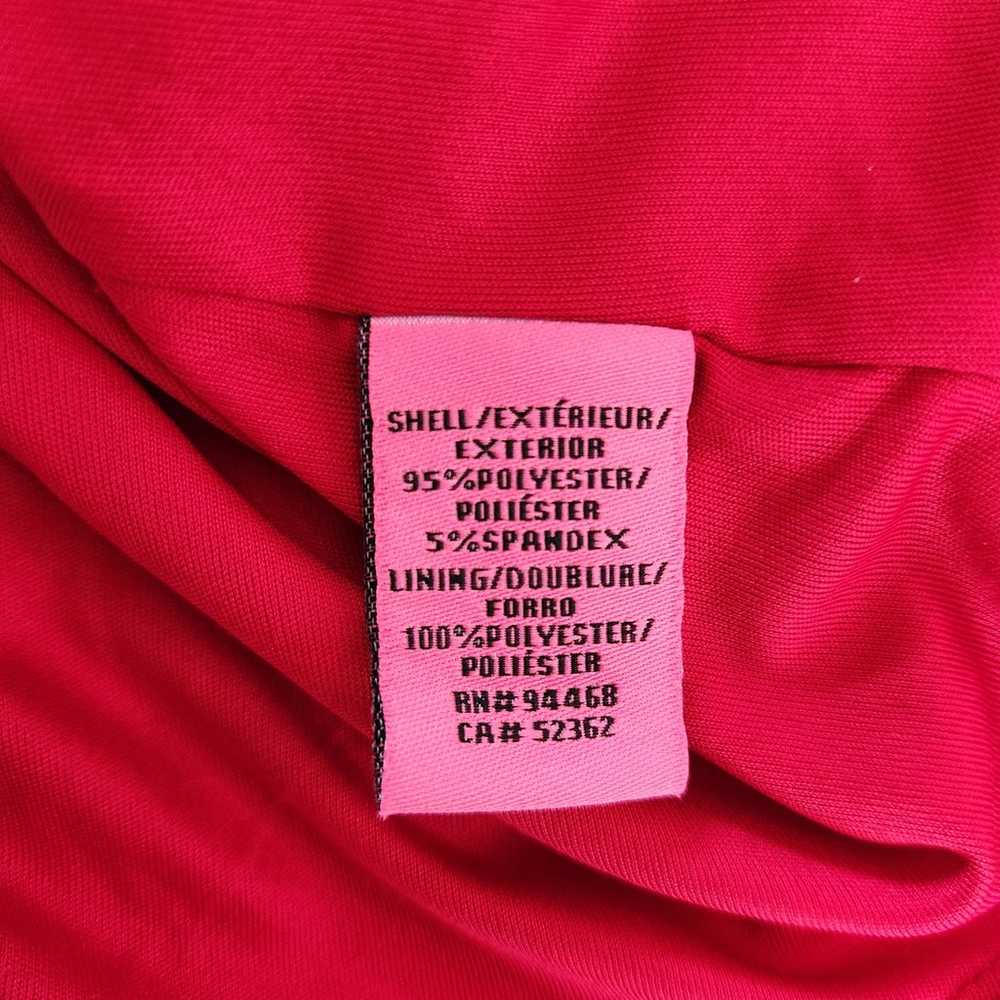 Betsey Johnson Women's Red Sleeveless Dress Ruffl… - image 8