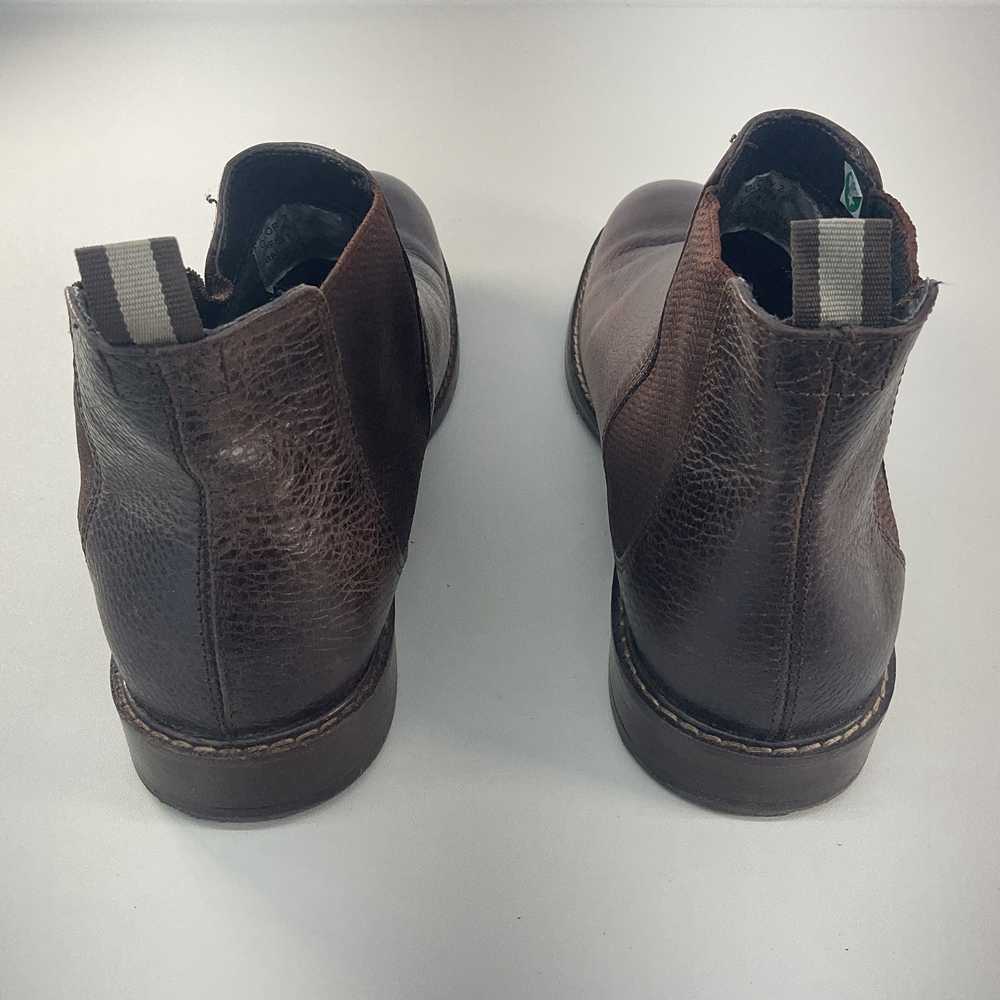 Men's Crown Vintage Chelsea Leather Boots Brown S… - image 3