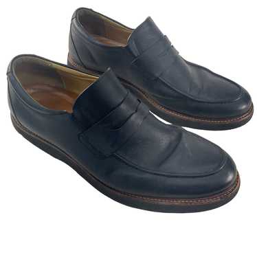 Black Samuel Hubbard Leather Loafers Men Size 11 P