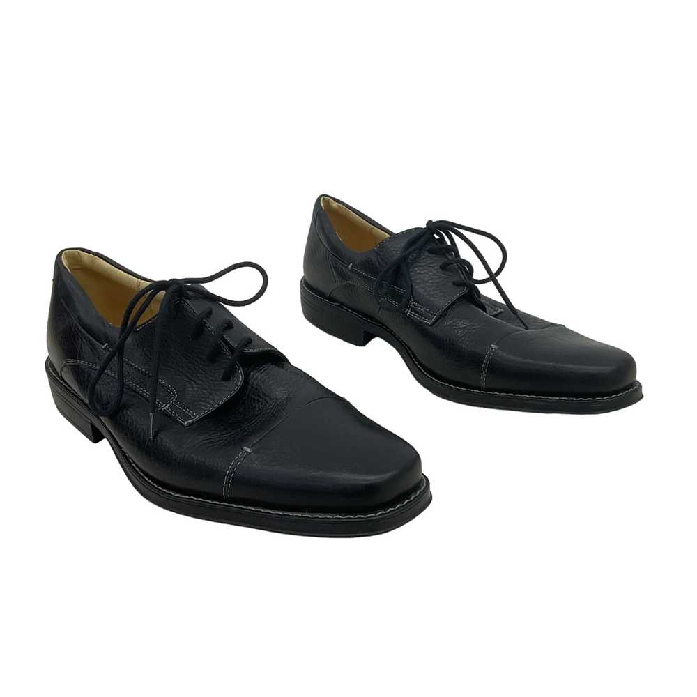 Sandro Moscoloni Men's Black Derby Dress Shoes Si… - image 1