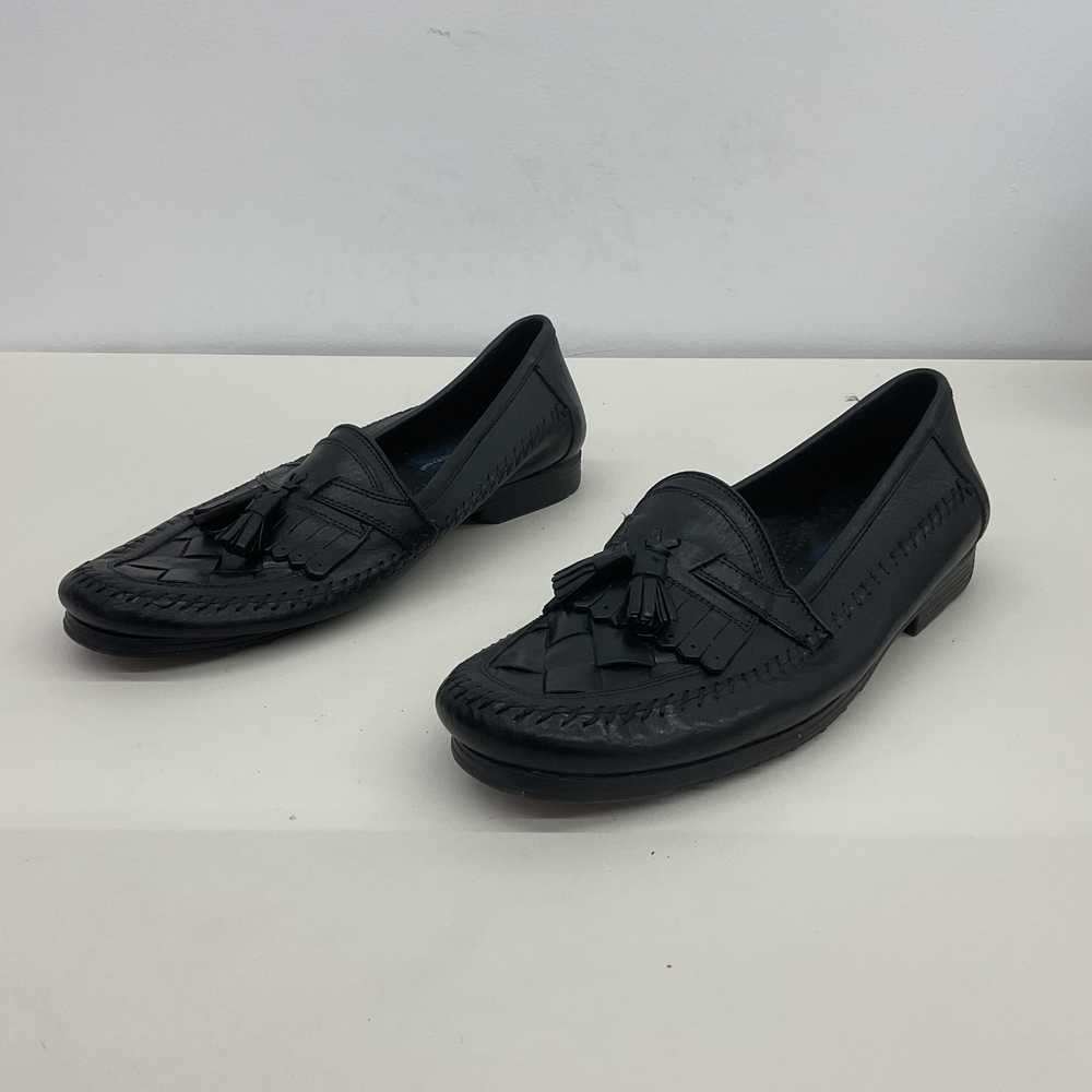 Giorgio Brutini Men's Black Leather Loafers Size … - image 2