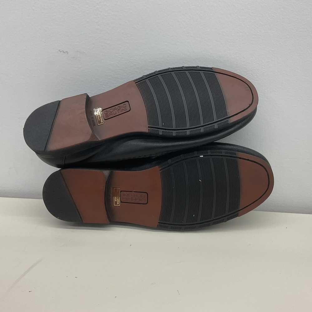 Giorgio Brutini Men's Black Leather Loafers Size … - image 4