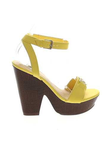 GBG Los Angeles Women Yellow Heels 8
