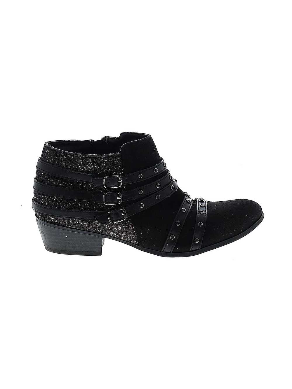Jessica Simpson Women Black Ankle Boots 5 - image 1