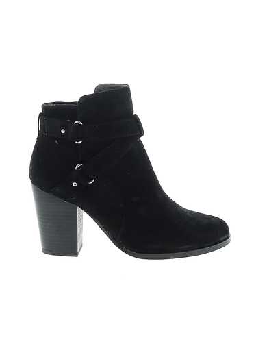 Gianni Bini Women Black Ankle Boots 8