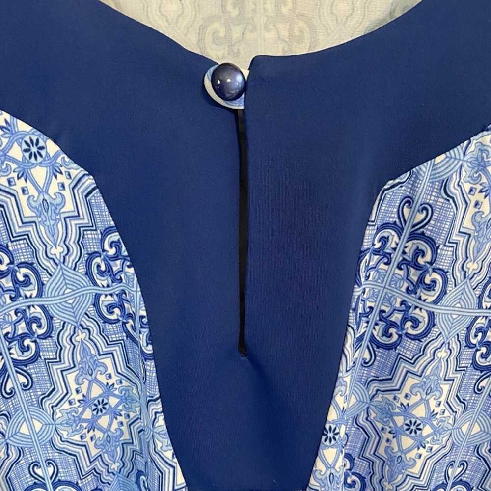 CABANA LIFE  WOMENS BLUE TUNIC DRESS UV PROTECTIO… - image 3