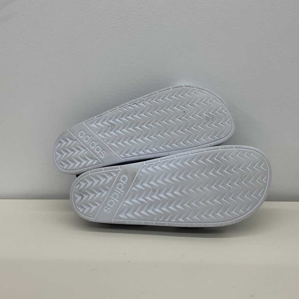 Adidas Men's Slide Sandals Black Synthetic Size 1… - image 4