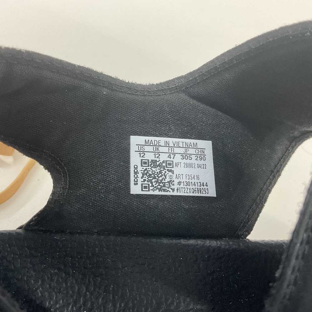 Adidas Men's Slide Sandals Black Synthetic Size 1… - image 5