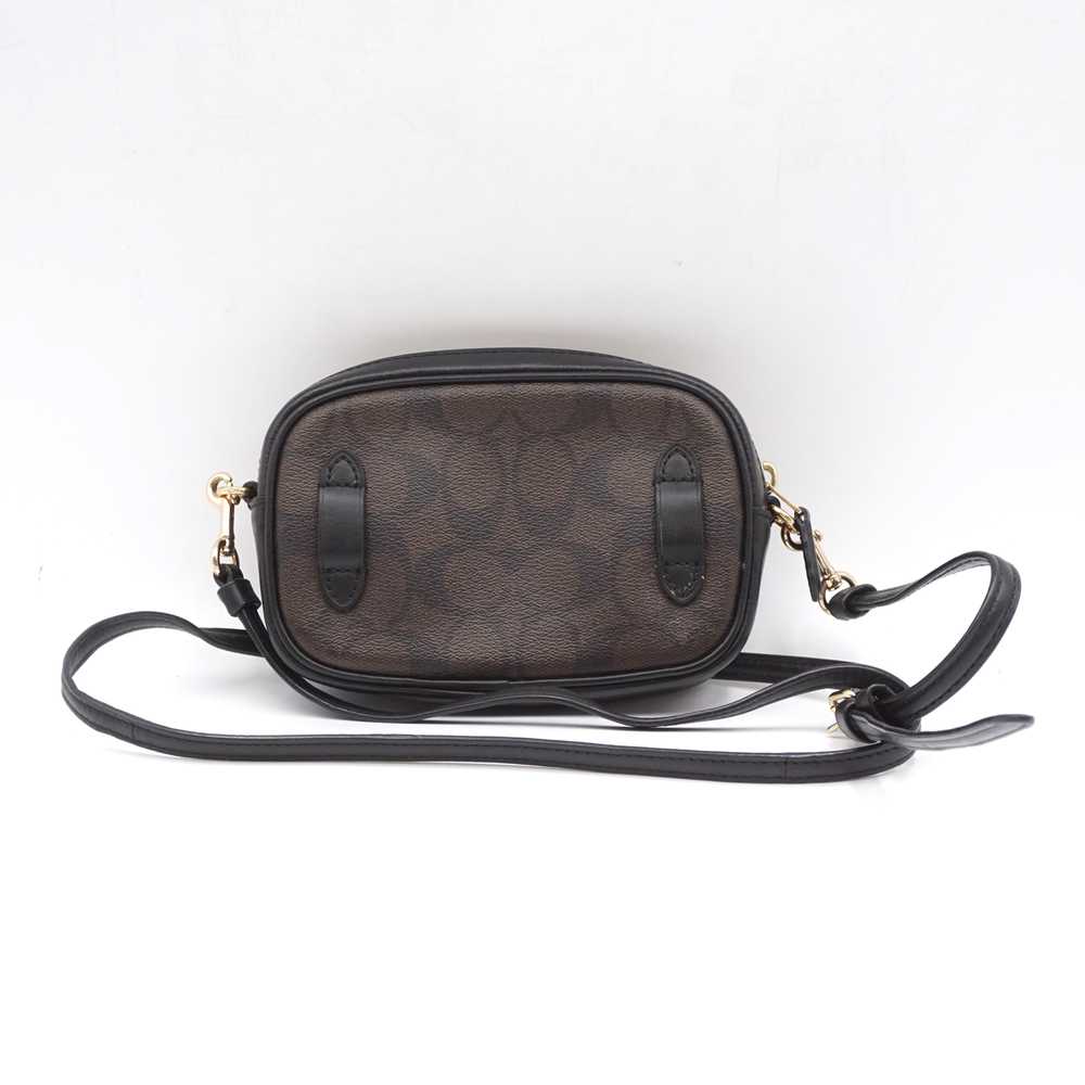 Coach Mini Leather Crossbody Bag With Shoulder St… - image 2