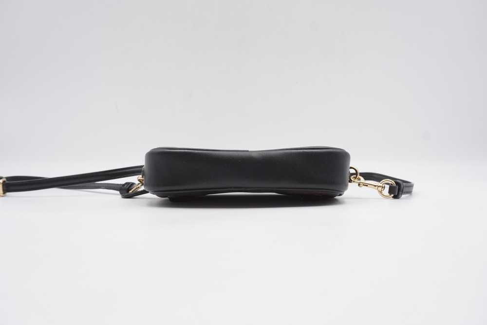 Coach Mini Leather Crossbody Bag With Shoulder St… - image 4