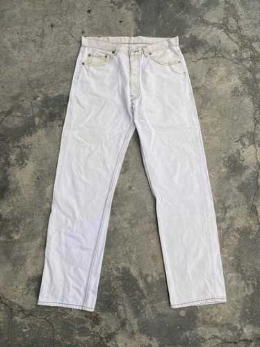 Levi's Vintage Clothing 93’ Lot 501 White Jeans LV