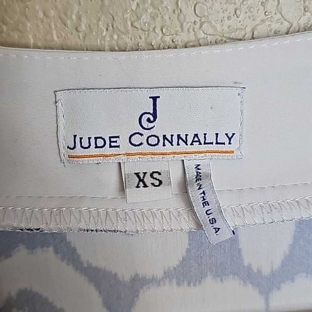 Jude Connally XS White And Navy Ikat  Mediterrane… - image 6