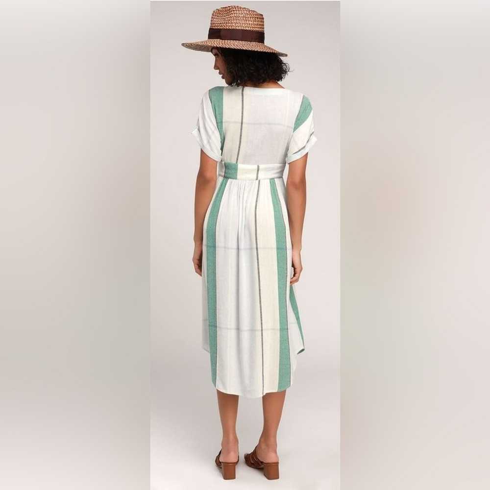 O'NEIL Reid Striped Woven Striped Midi Dress Size… - image 2