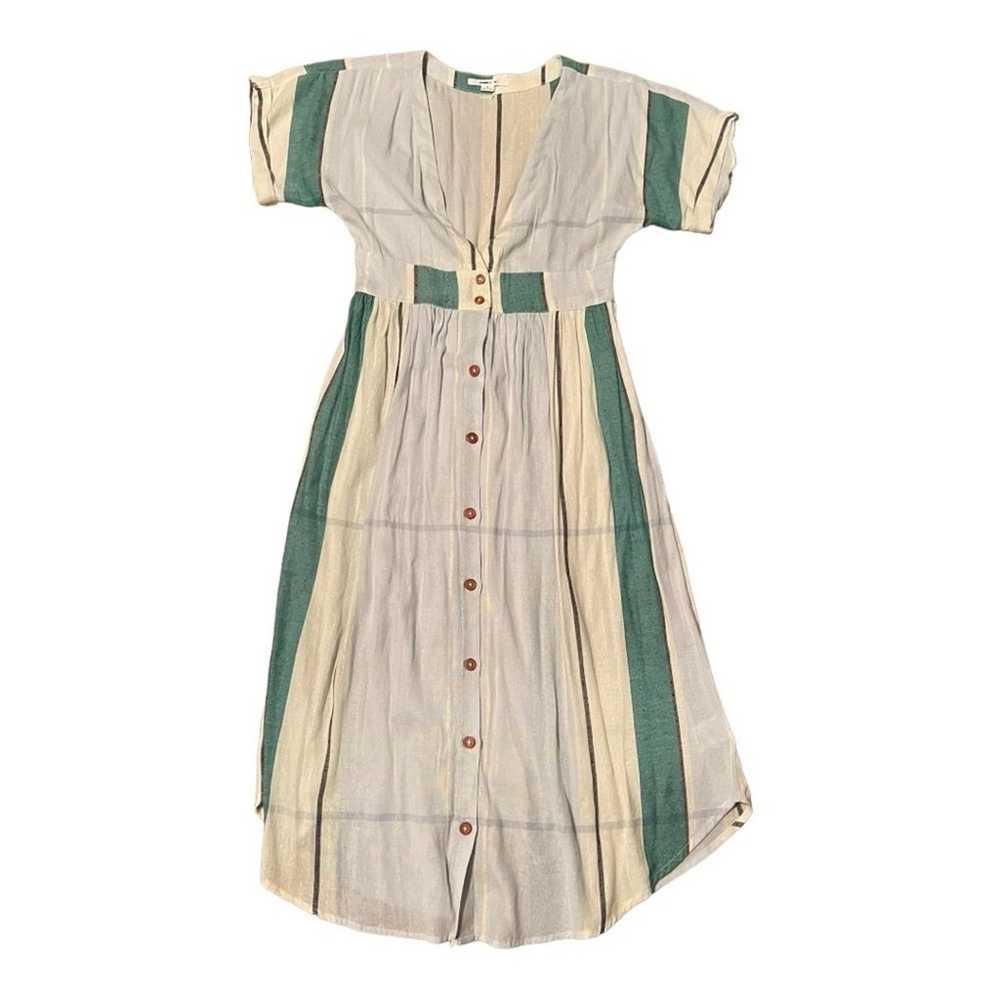 O'NEIL Reid Striped Woven Striped Midi Dress Size… - image 6