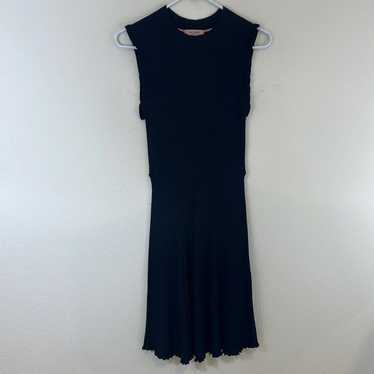 Rebecca Taylor Tailored Sleeveless Ribbed Dress