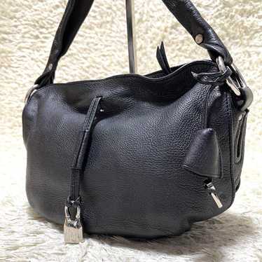 Celine handbag bittersweet leather black trionf lo