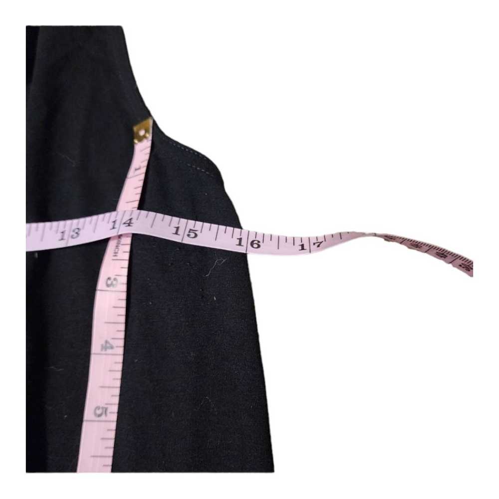 Eileen Fisher sleeveless black dress size medium - image 7