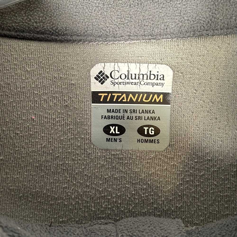 Columbia Titanium Medium Gray Half Zip Fleece Pul… - image 6