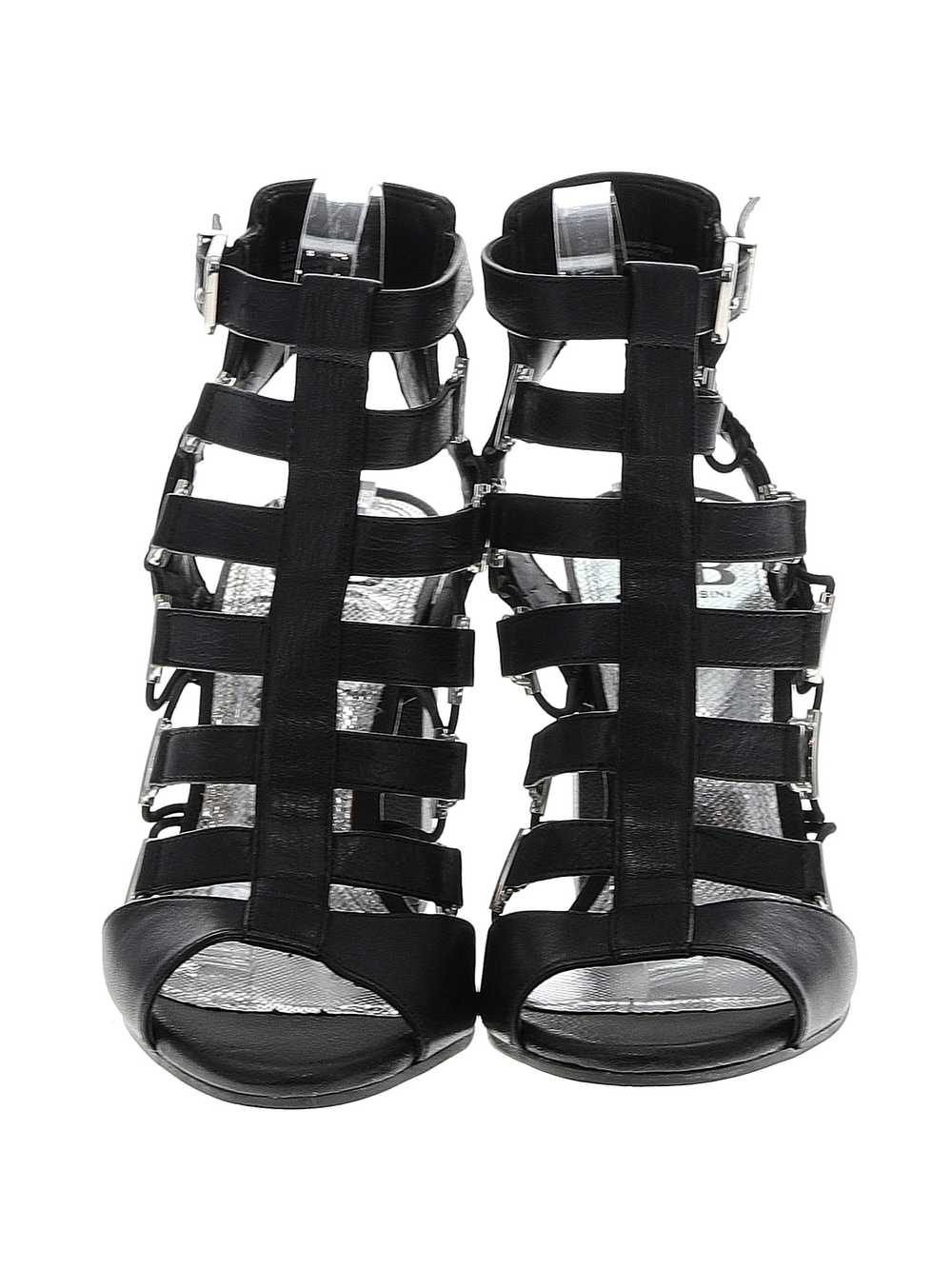 Gianni Bini Women Black Heels 9.5 - image 2