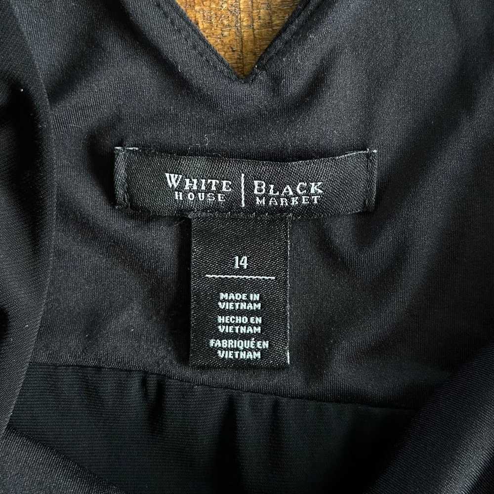 White House Black Market Cut Out Detail Party Dre… - image 4