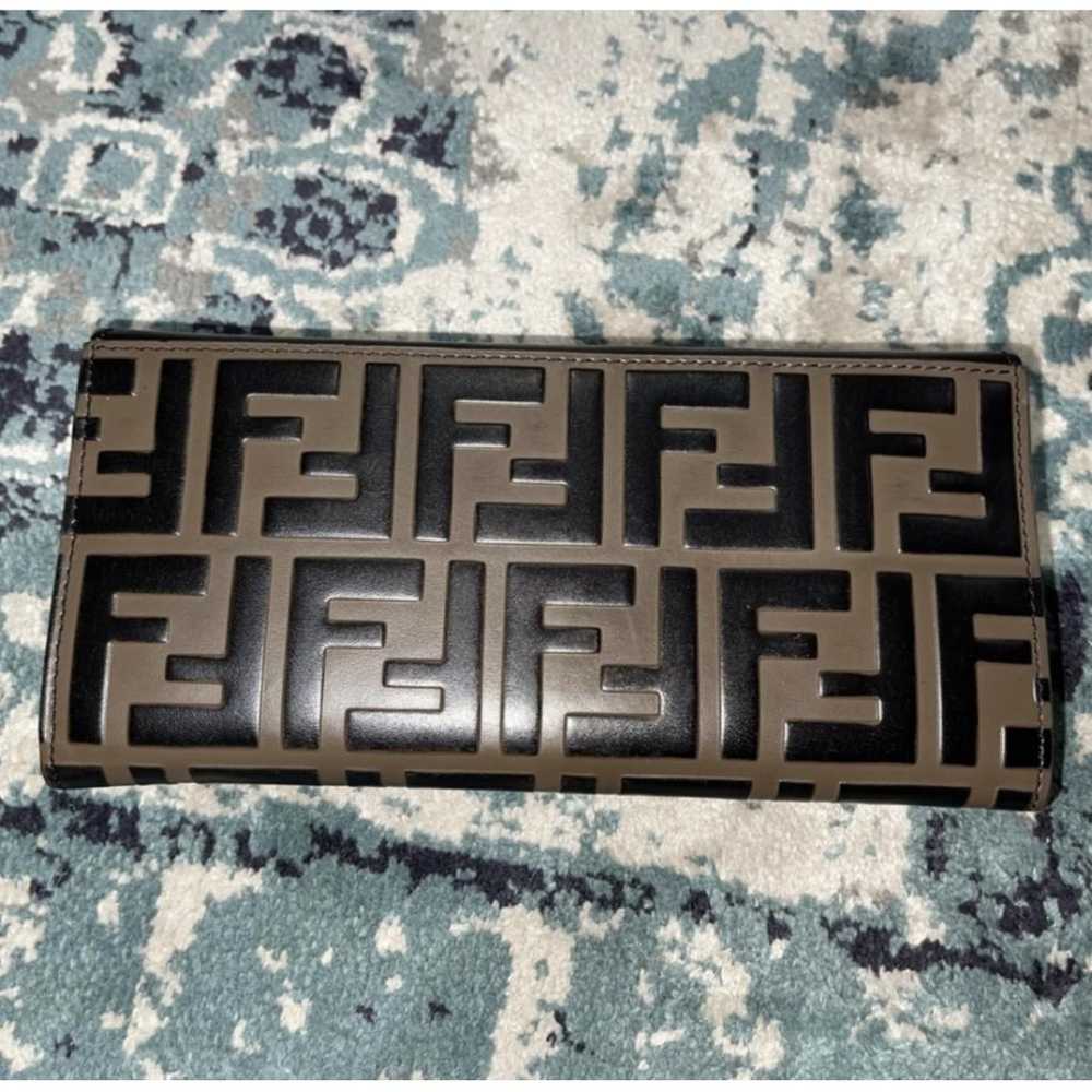 Fendi Leather card wallet - image 2