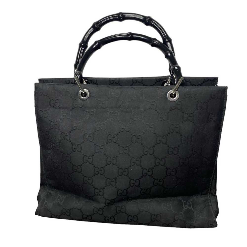 Gucci Bamboo Shopper cloth tote - image 2