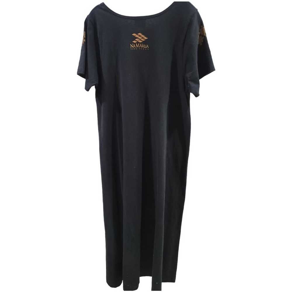 Na Makua Black Long Tshirt Dress - image 2