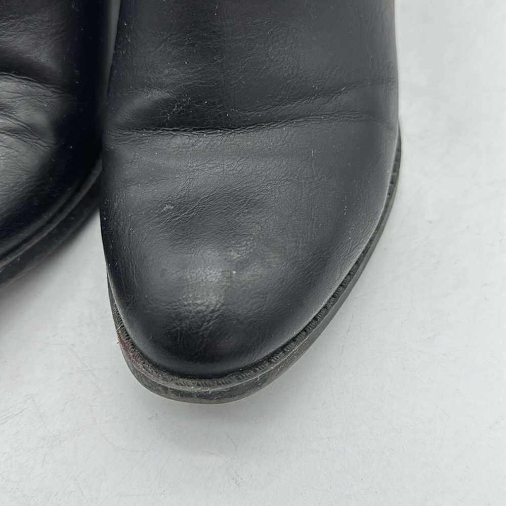 SODA Black Side Zipper Ankle Bootie Boots Heels S… - image 10