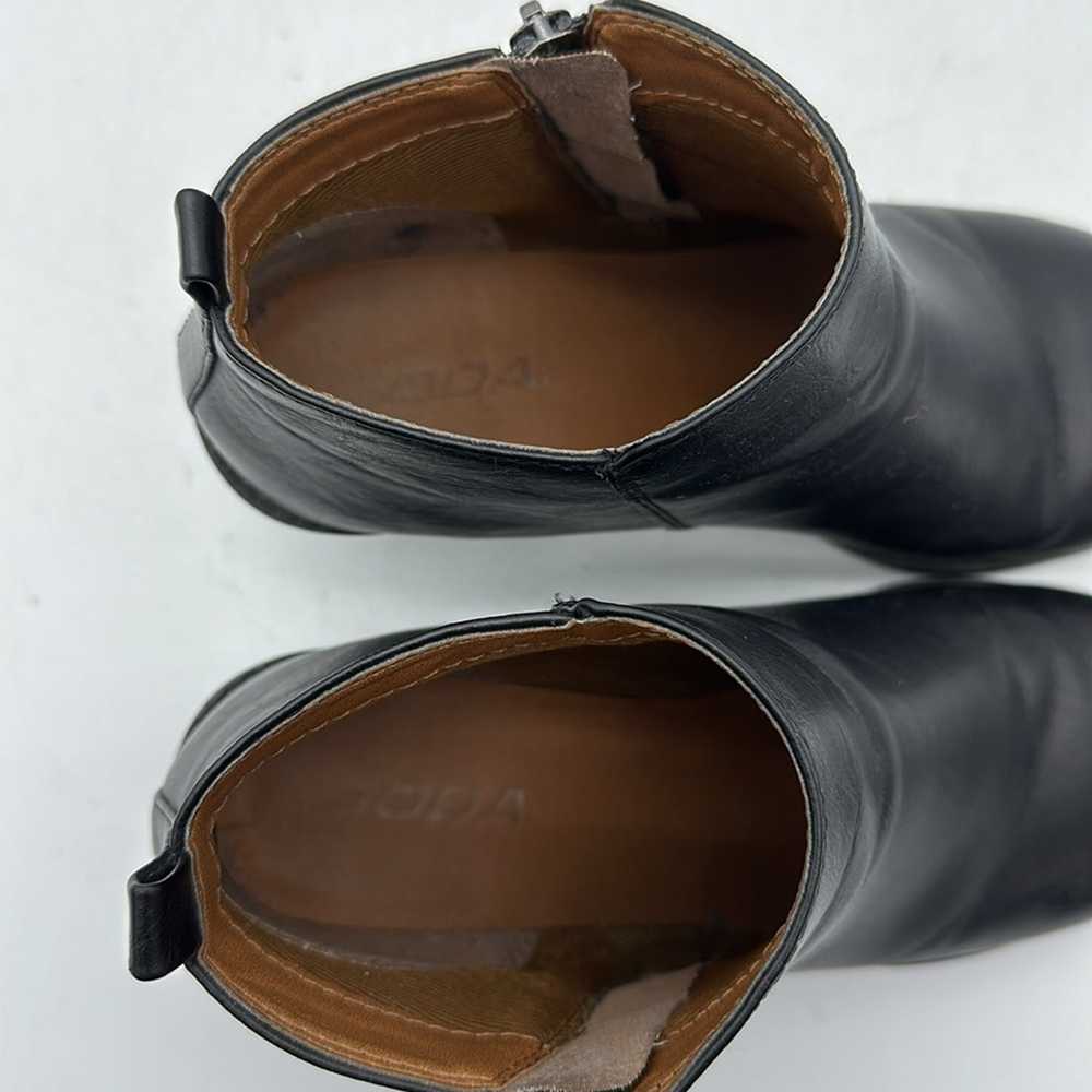 SODA Black Side Zipper Ankle Bootie Boots Heels S… - image 7