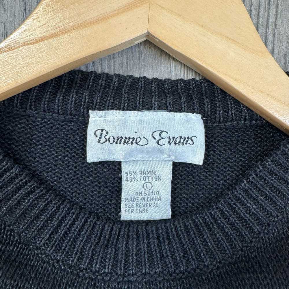 Vintage Bonnie Evans Sweater Dress Women’s Size L… - image 3